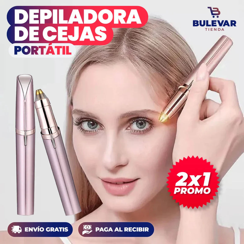 2X1 DEPILADORES DE CEJAS ELÉCTRICA PORTÁTIL