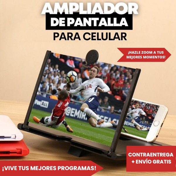 AMPLIADOR DE PANTALLA TIPO LUPA PARA CELULAR