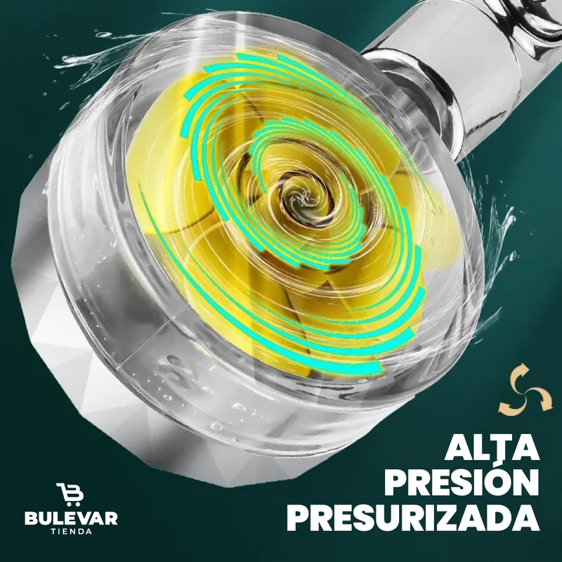 CABEZAL DE DUCHA PRESURIZADA DE ALTA PRESIÓN