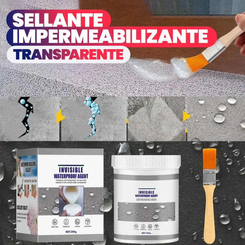 SELLANTE IMPERMEABILIZANTE TRANSPARENTE 400g